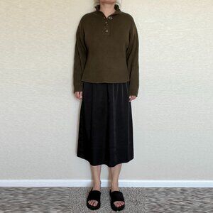 Hunter Green Mango Sweater Size L